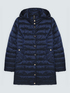 Quilted down jacket with removable hood image number 5