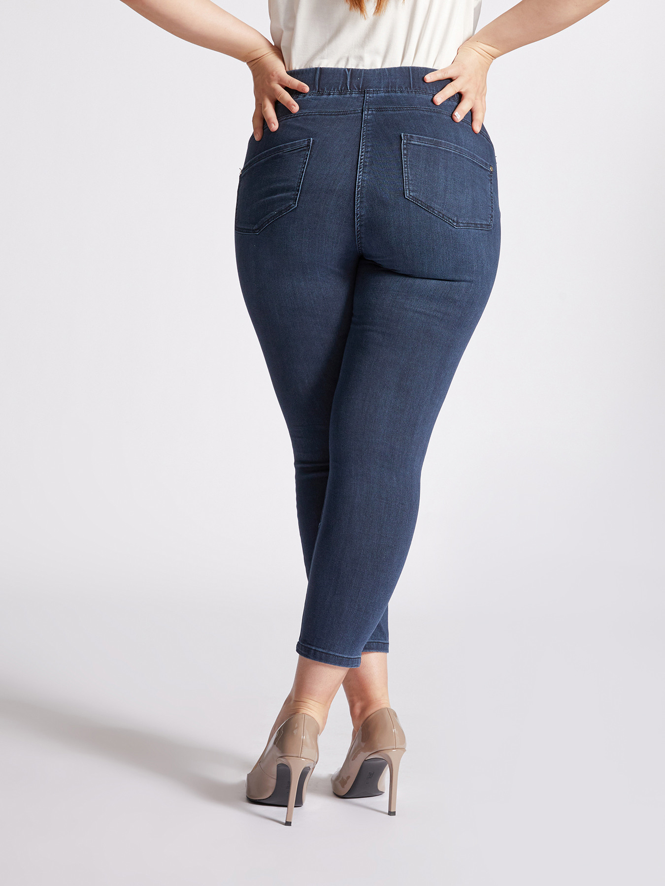 Jeggings Diamante #livegreen dark blu image number 1