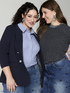 Short sleeve sweater with checkered pattern image number 4