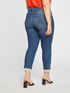 “Giada” skinny jeans with lace hem image number 1