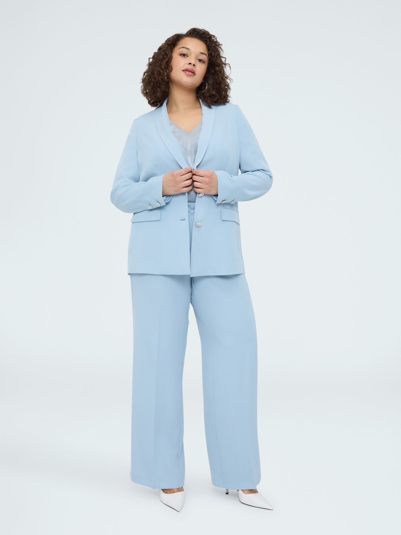 Blazer mit Schmuckkn&ouml;pfen image number 1