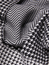 Scarf with optical pattern image number 1