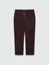 Barrel trousers with buttons image number 4