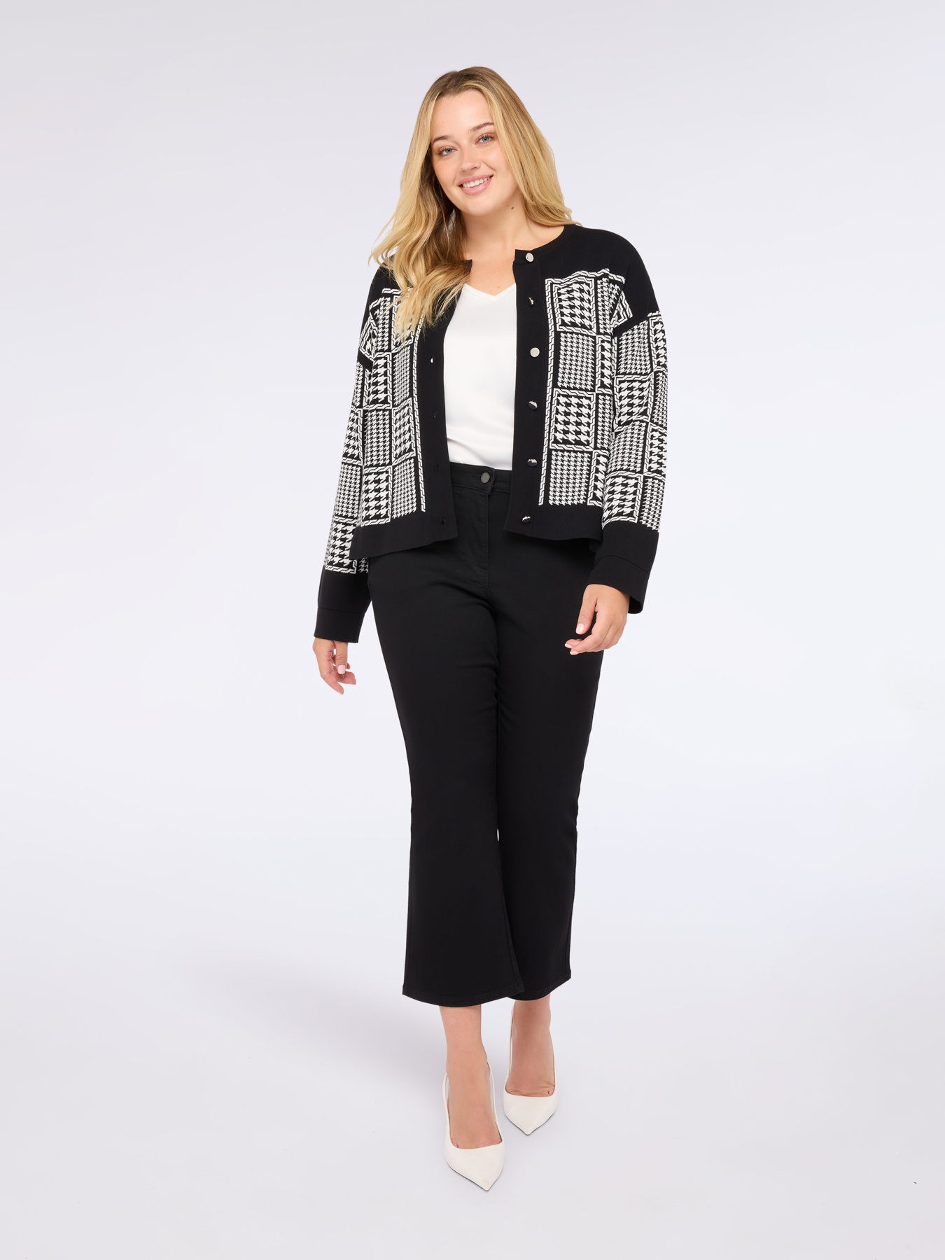 Houndstooth Cardigan image number 2