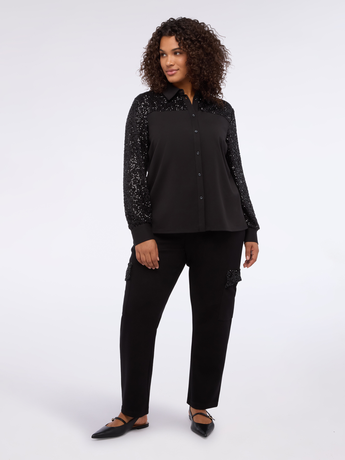 Sequined sweatshirt image number 0