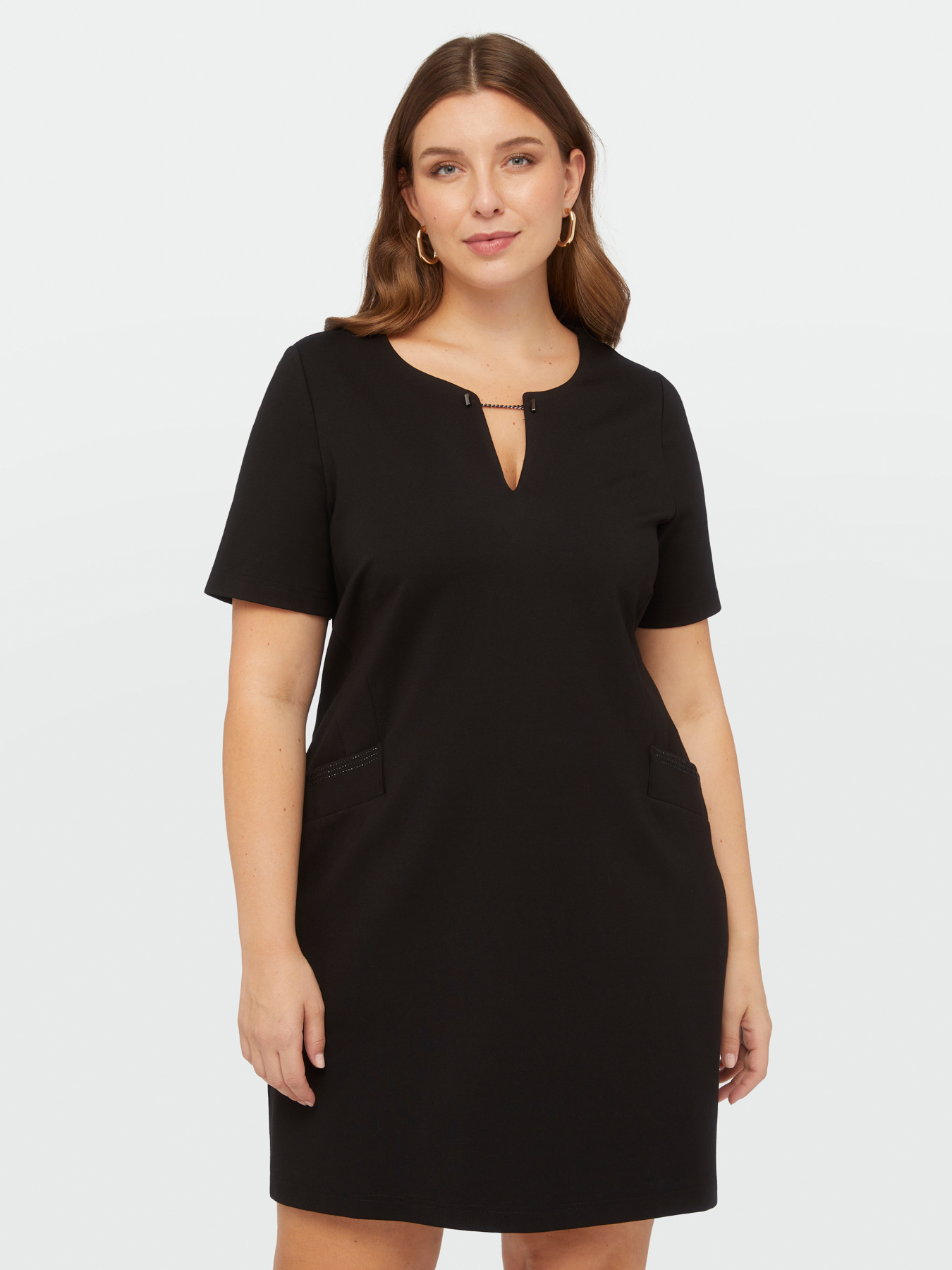 LENZING&trade; ECOVERO&trade; viscose jersey dress image number 2