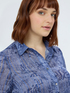 Creponne shirt with lettering print image number 2