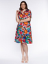 Kleid mit Pop-Blumenmusterdruck image number 0
