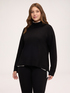 Turtleneck in viscose blend image number 0