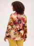 Camisa con estampado floral en sat&eacute;n image number 1