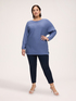 Viscose blend ribbed knitwear image number 2