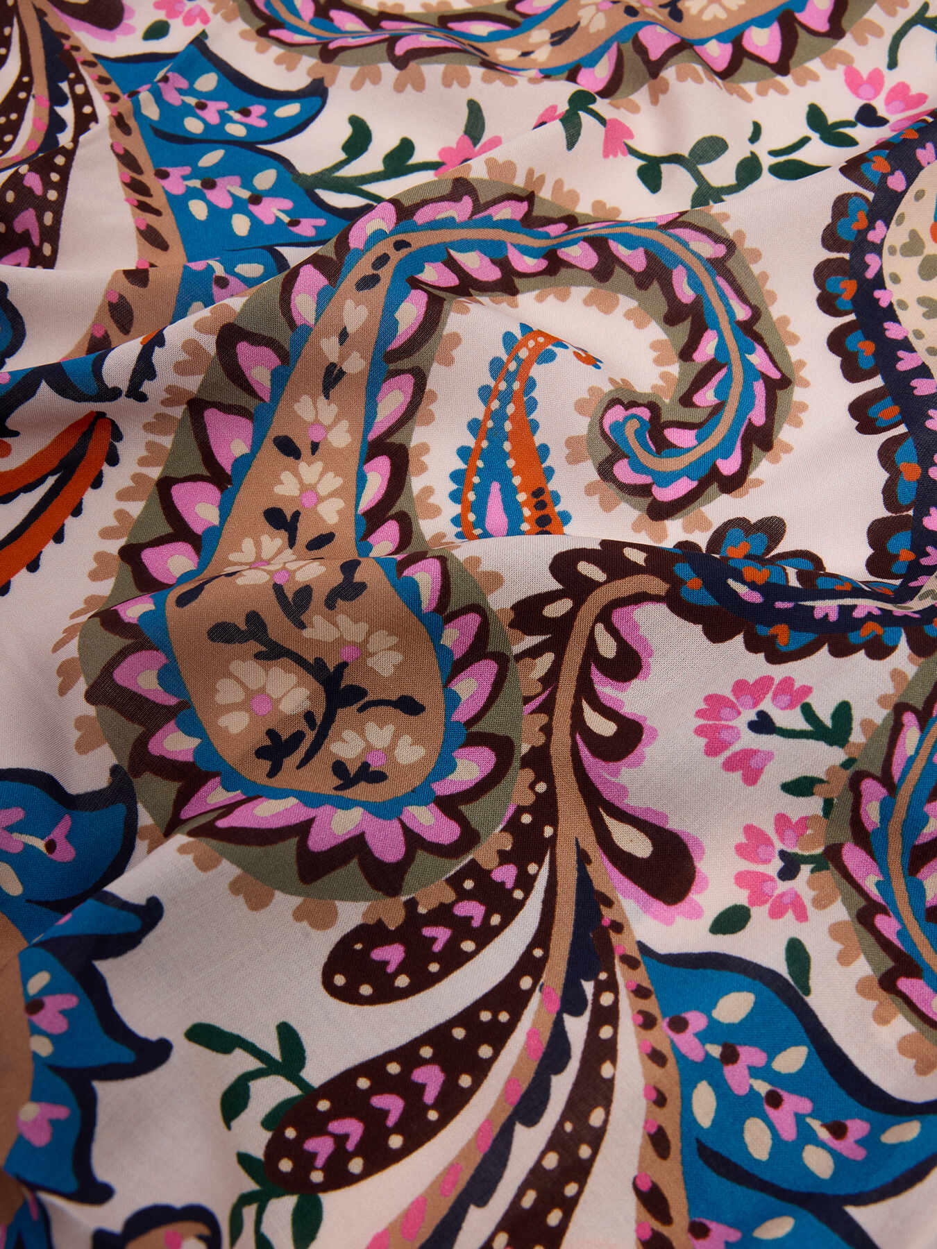 Paisley print scarf image number 1