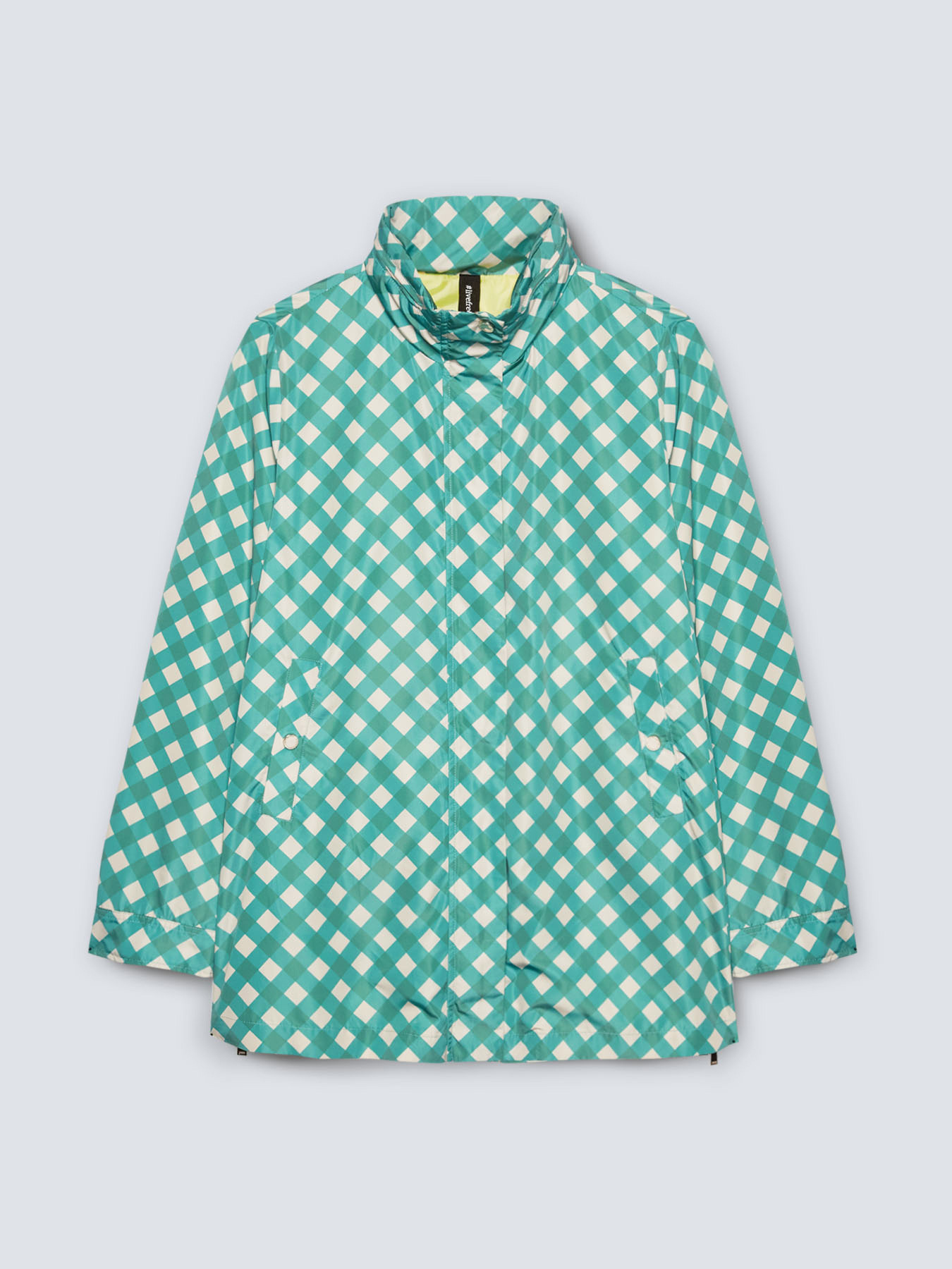 Leichter Parka mit geometrischem Muster image number 4