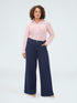 Jeans Wide Leg in Navy-Blau-Waschung image number 2