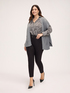 Skinny trousers with zip at the hem image number 2