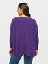 Oversized sweater with ribbed sleeves image number 1