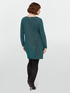 Vestito corto in jersey lurex image number 1