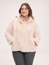 Chaqueta de peluche con cuello alto image number 0