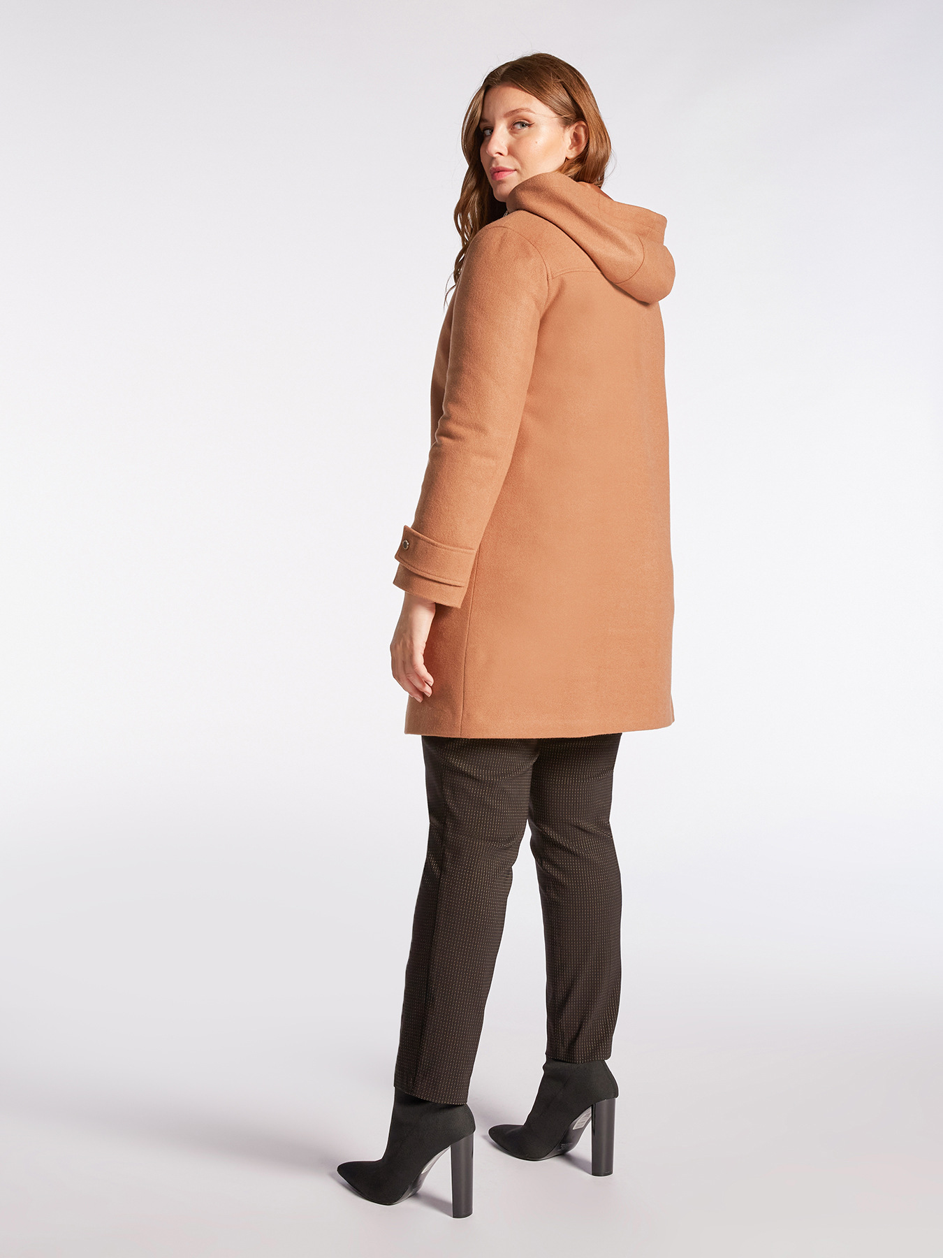 Coat with toggle fasteners image number 1