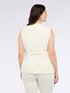 Gilet in punto Milano con bottoni image number 2