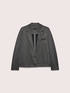 Cropped Blazer in Milano Stitch image number 4