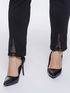 Pantalones skinny con aplicaciones de encaje image number 3