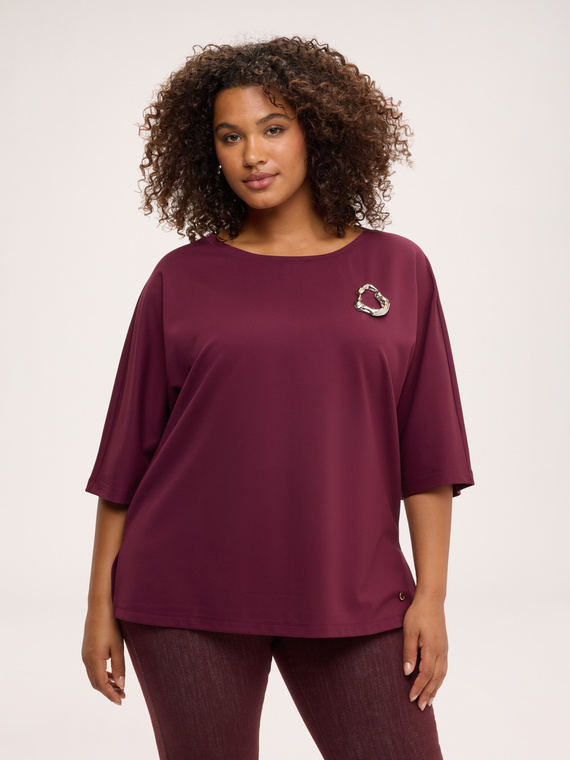 Milano Stitch Sweatshirt with Appliqu&eacute;