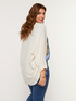 Oversized cardigan in linen and cotton image number 2