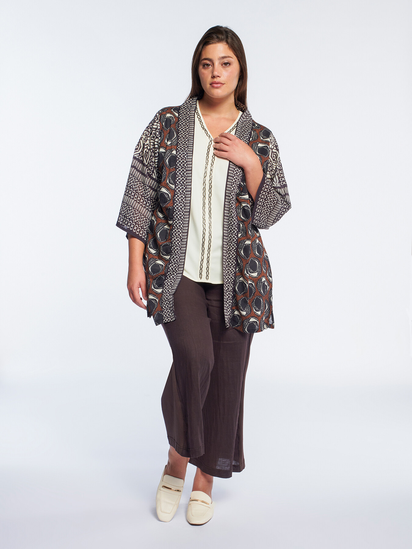 Printed kaftan image number 2