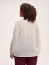 Blouse with bow and ruffle image number 1