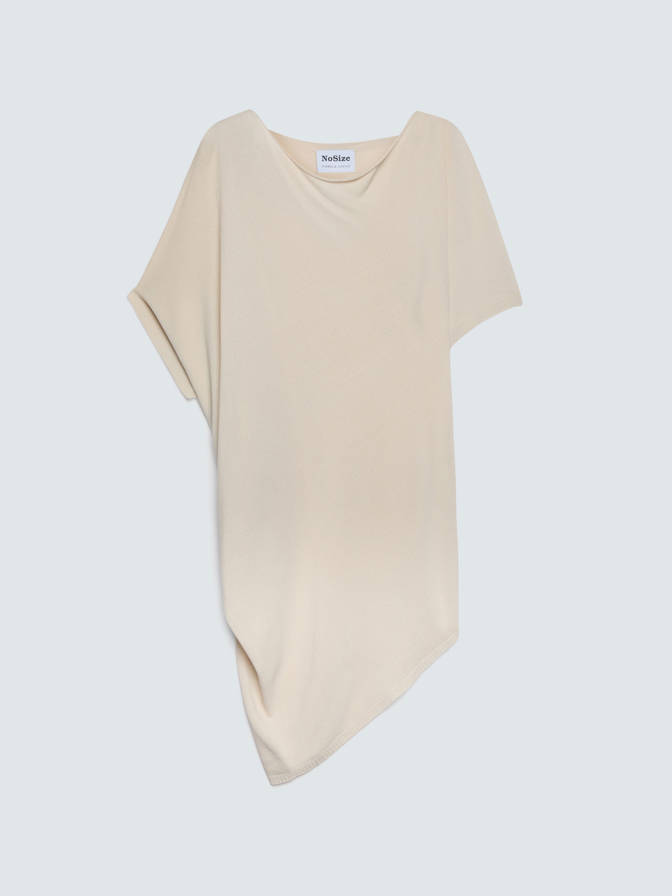 Asymmetric viscose blend sweater image number 4