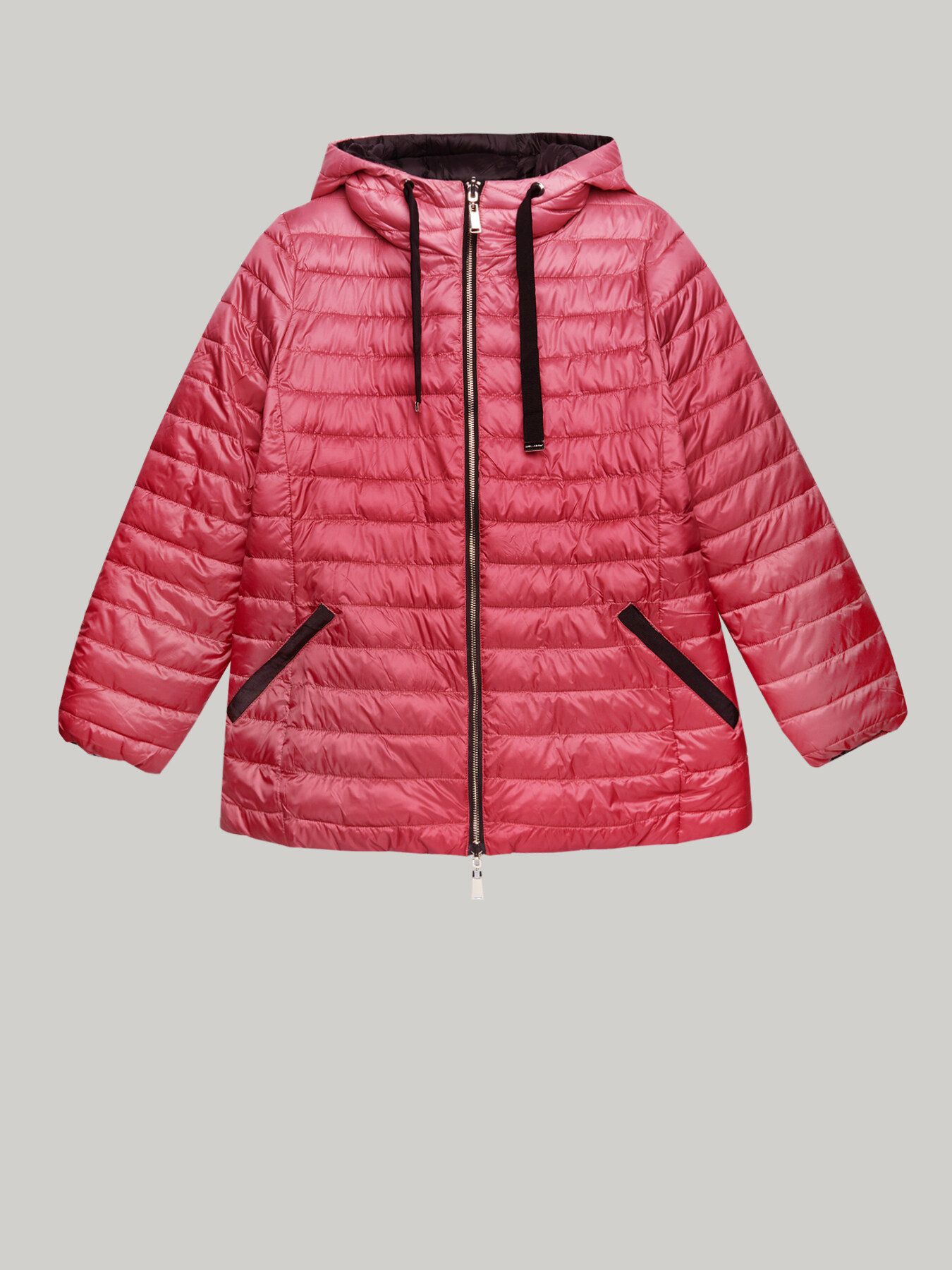 Two-tone reversible down jacket image number 4