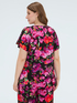 T-shirt en jersey viscose avec imprim&eacute; image number 2