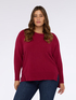 Crew neck sweater in viscose blend image number 2