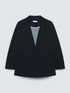 Fitted blazer in stretch fabric image number 4