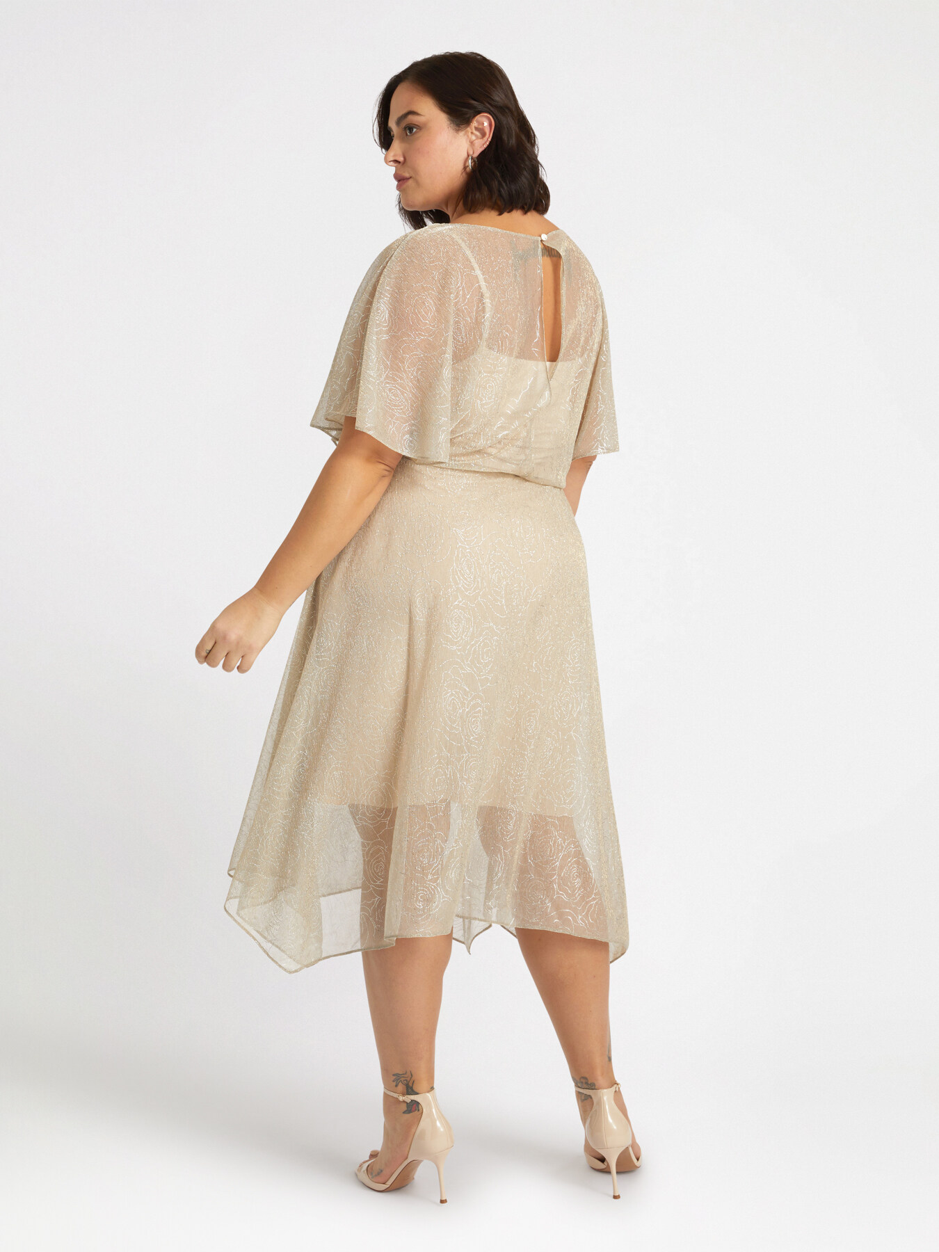 Kleid aus Lurex-Jersey image number 1