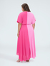 Color block long dress image number 2
