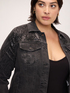 Veste en denim avec paillettes image number 3