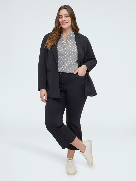 Kick Flare cotton flare pants