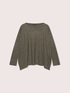 Viscose blend lurex sweater image number 4