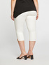 Stretch cotton Capri trousers image number 1