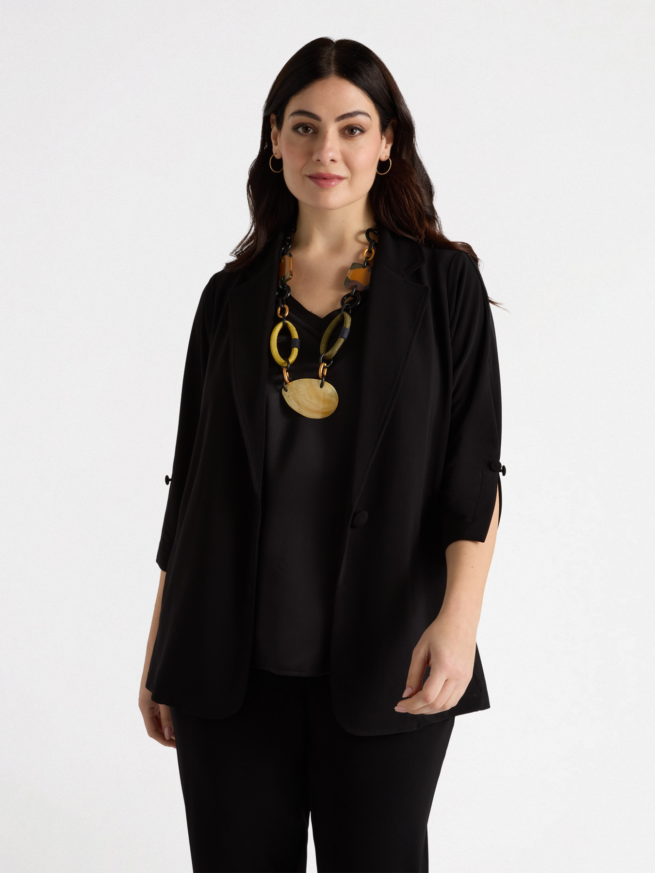 Blazer en jersey image number 2