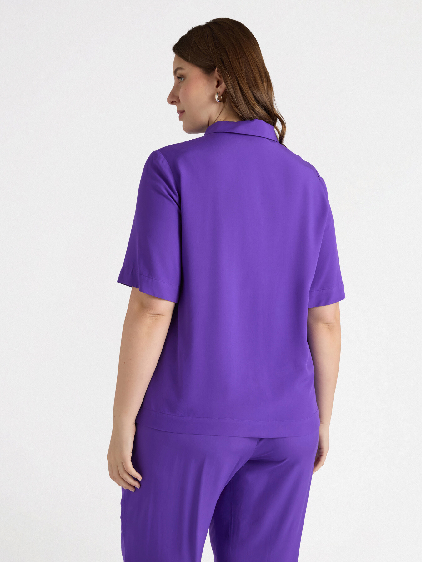 Blusa boxy de viscosa LENZING&trade; ECOVERO&trade; image number 1