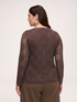 Openwork viscose blend sweater image number 1