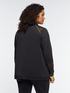 Sweatshirt mit Eins&auml;tzen aus Netzstoff und farbigen Bord&uuml;ren image number 1