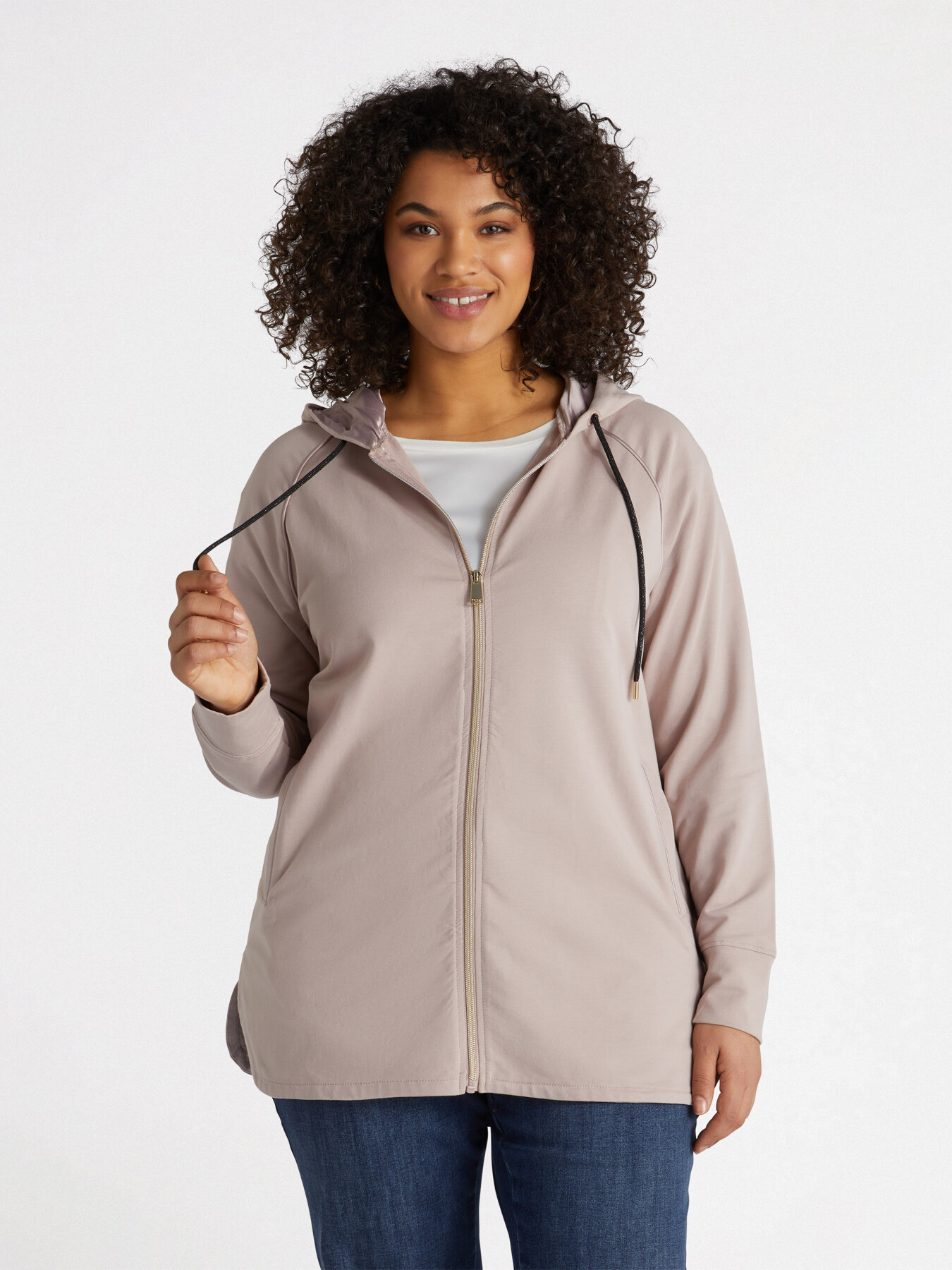 Hooded cotton sweatshirt image number 2