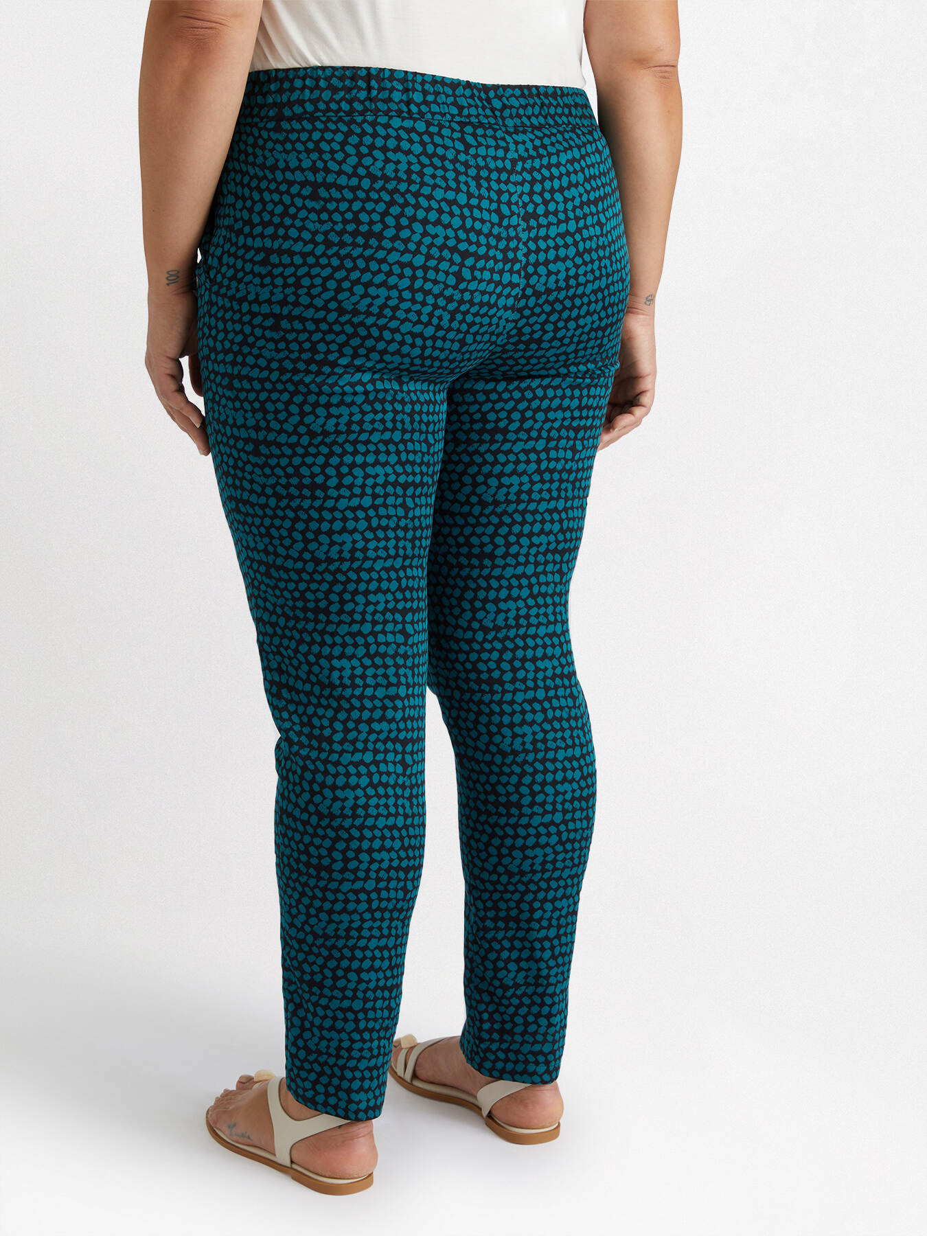 Pantaloni dritti stampati image number 1