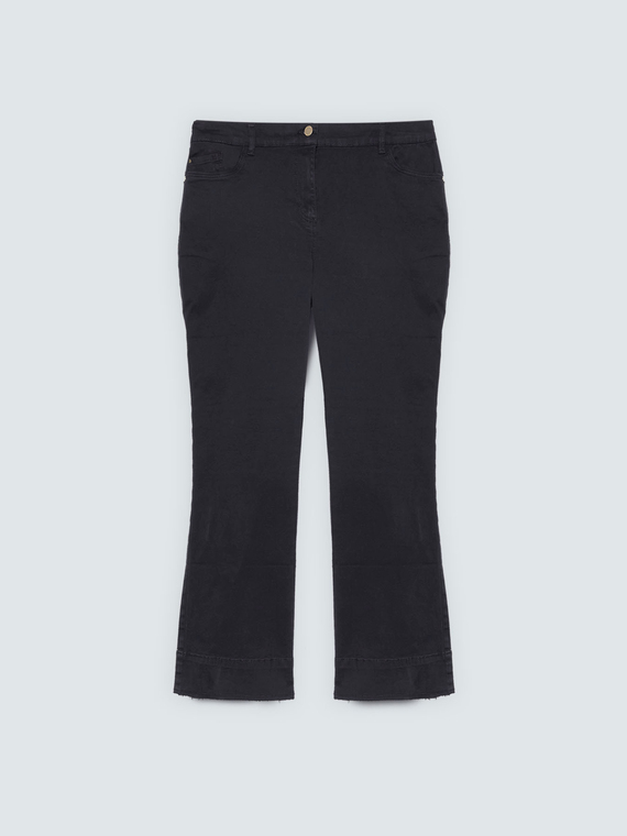 Kick Flare cotton flare pants