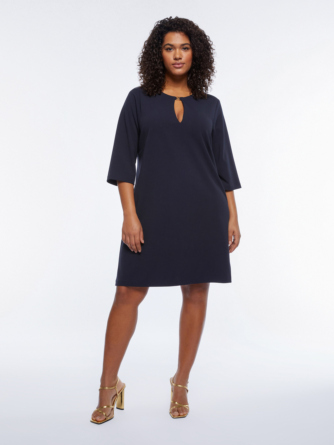 Vestito con passante in metallo image number 2