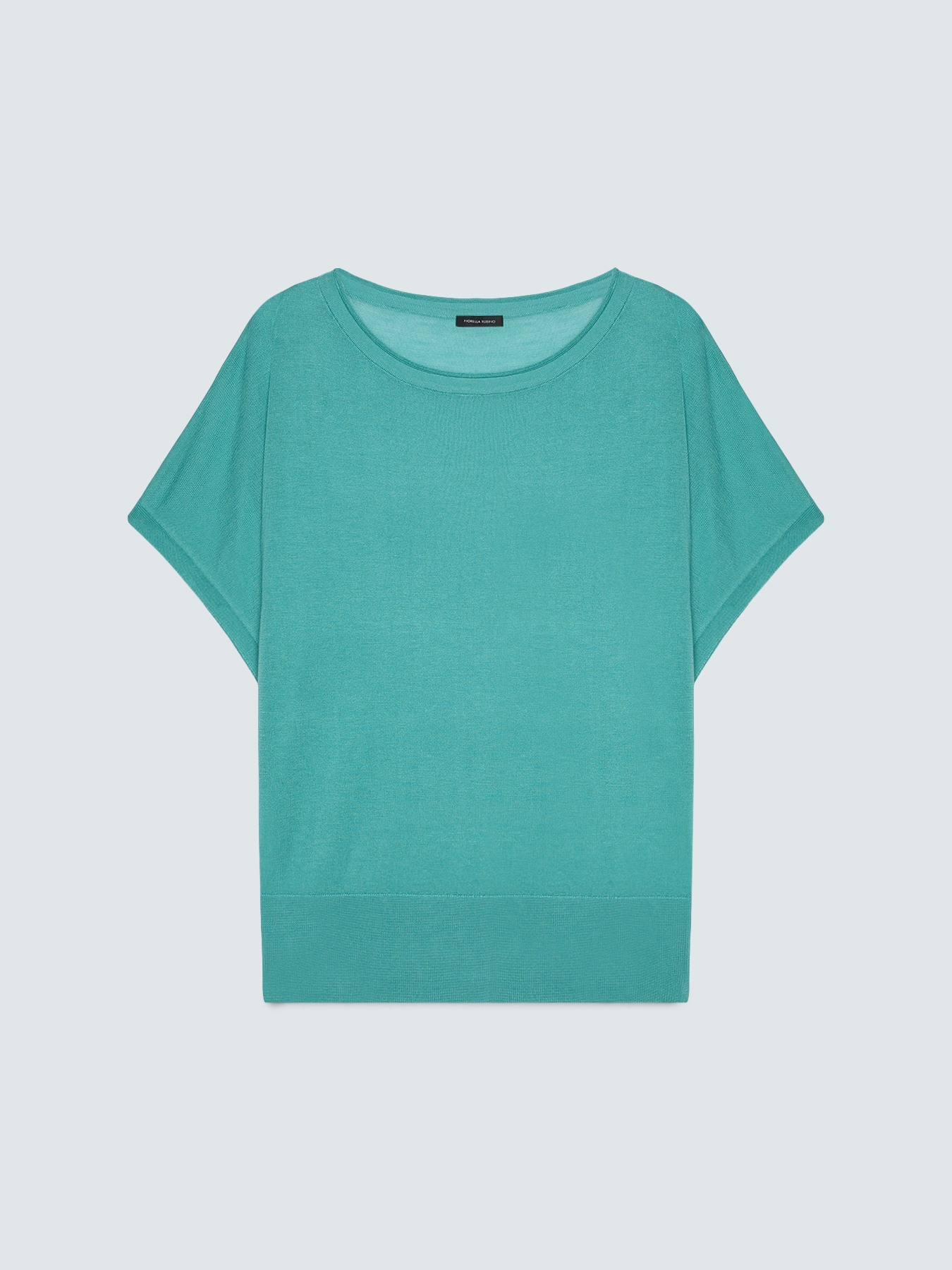 T-shirt in tencel dal fit morbido image number 4